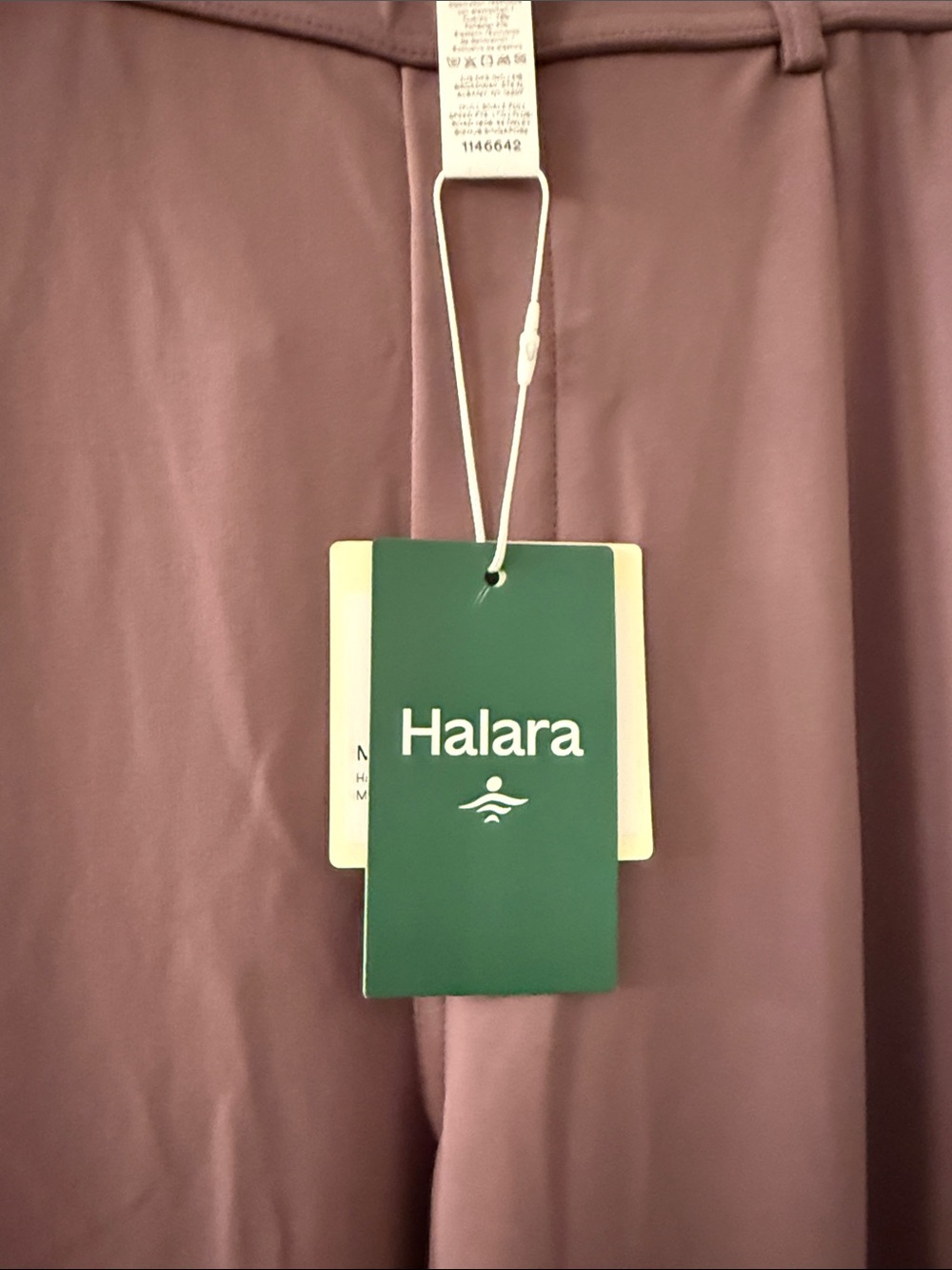 HALARA Mauve Wide-Leg Palazzo Pants - Picture 3 of 5